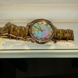 Micheal Kors watch with marble background